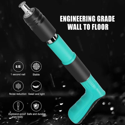 4 Speed Adjustable Manual Steel Concrete Nail Gun Tool